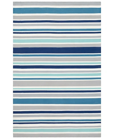 Surya Maritime Mtm-1011 Dark Blue 2' x 3' Indoor/Outdoor Area Rug