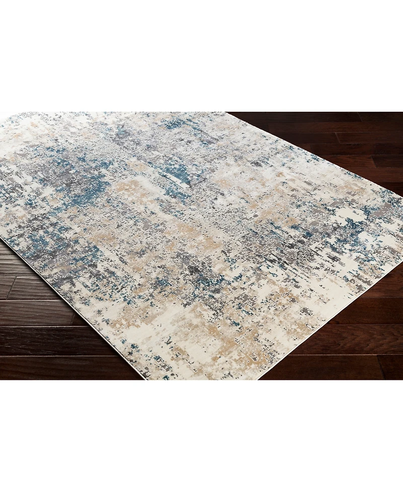 Livabliss Pune Pun-2301 Taupe 2'7" x 10'3" Runner Area Rug