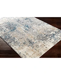 Livabliss Pune Pun-2301 Taupe 2'7" x 10'3" Runner Area Rug