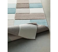 Livabliss Santa Monica Sac-2300 Aqua 2'7" x 7'6" Runner Area Rug