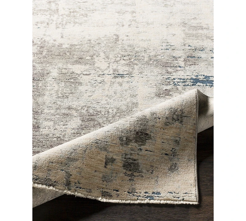 Closeout! Livabliss Presidential Pdt-2301 Medium Gray 3'3" x 8' Runner Area Rug
