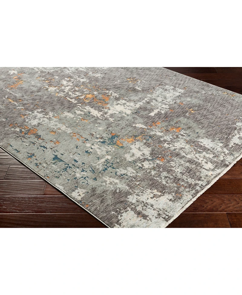 Closeout! Livabliss Presidential Pdt-2302 Charcoal 3'3" x 5' Area Rug