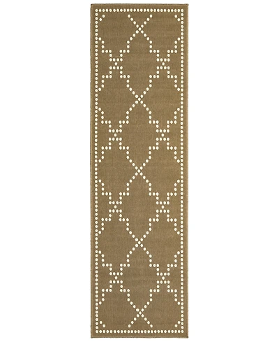 Oriental Weavers Marina 7765Y 2'3" x 7'6" Indoor/Outdoor Runner Area Rug