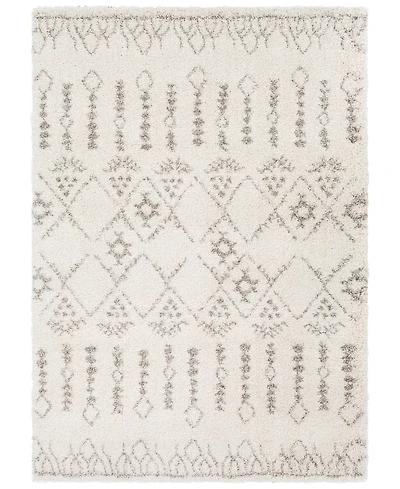 Closeout! Livabliss Serengeti Shag Sgt-2314 Taupe 5'3" x 7'3" Area Rug
