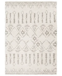Closeout! Livabliss Serengeti Shag Sgt-2314 Taupe 5'3" x 7'3" Area Rug