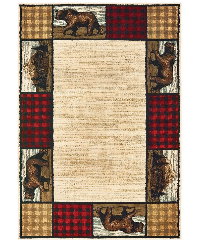 Oriental Weavers Woodlands 9603C 1'10" x 7'6" Runner Rug