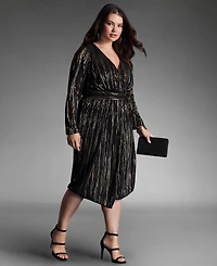 I.n.c. International Concepts Prudence Shiny Mesh Clutch, Exclusively at Macy's