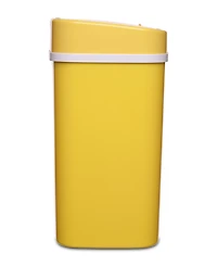 Ninestars Rectangular Motion Sensor Trash Can 3.2 Gallon Abs