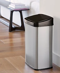 Ninestars 13 Gallon Motion Sensor Trash Can 50 Liter Automatic Kitchen Trash Can