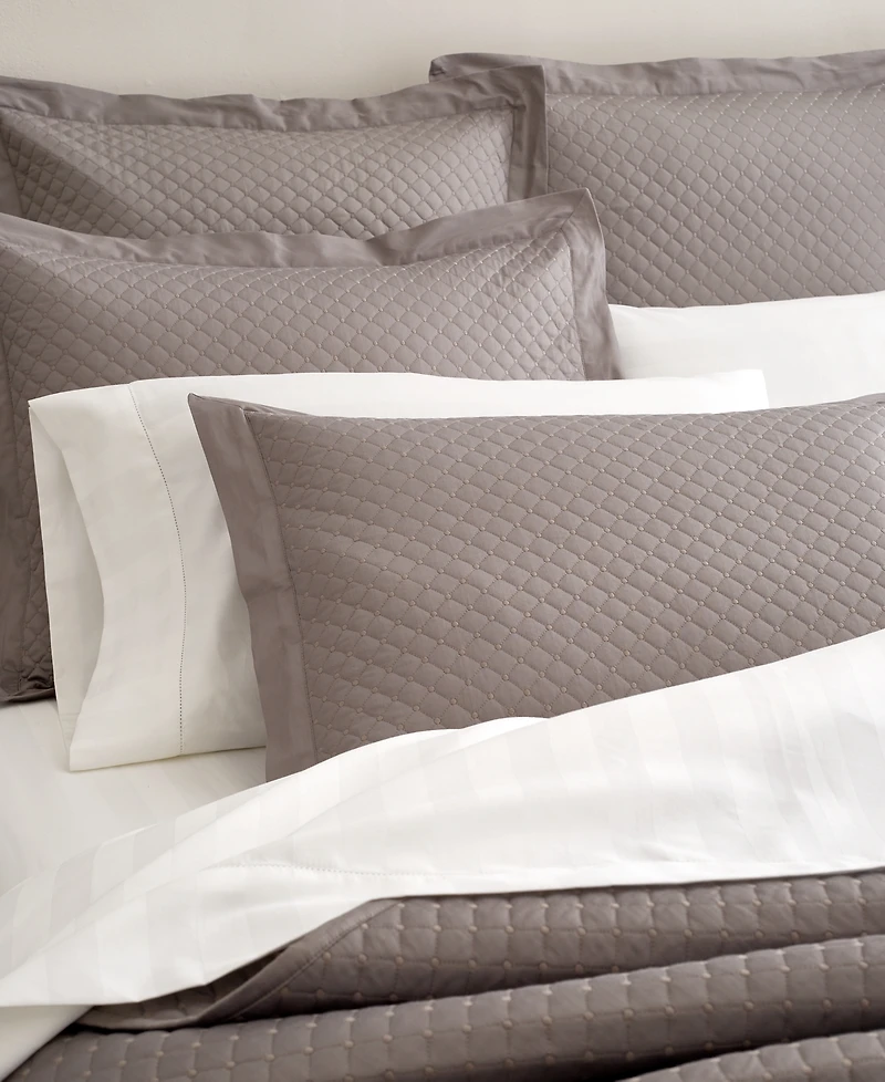 Charter Club Quilted Cotton Sham, Euro, Exclusively at Macy's
