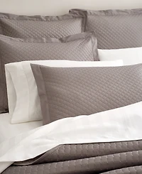 Charter Club Quilted Cotton Sham, Euro, Exclusively at Macy's
