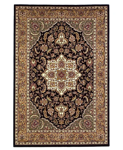 Kas Cambridge Kashan Medallion 3'3" x 4'11" Area Rug