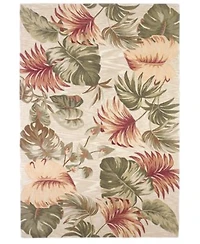 Kas Sparta Palm Leaves 3148 Beige Area Rug