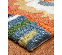 Liora Manne' Ravella 2255 Tropical Fish Blue 2' x 5' Indoor/Outdoor Area Rug