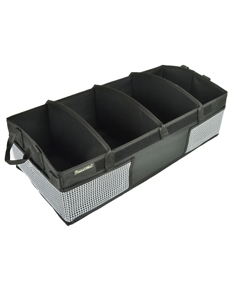 Picnic at Ascot Heavy Duty Trunk Organizer -No Slide Rigid Base-70 pound Capacity