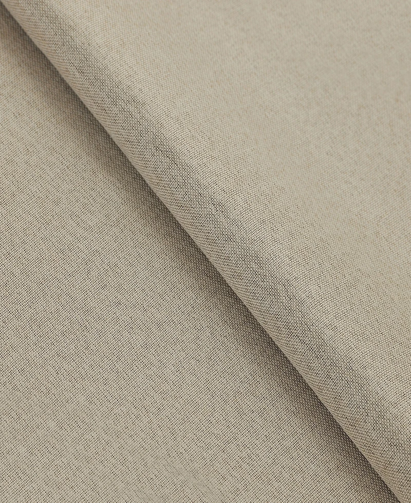 Superior Linen-Inspired Classic Room Darkening Modern Fade Resistant -Piece Curtain Set with Grommet Header Top
