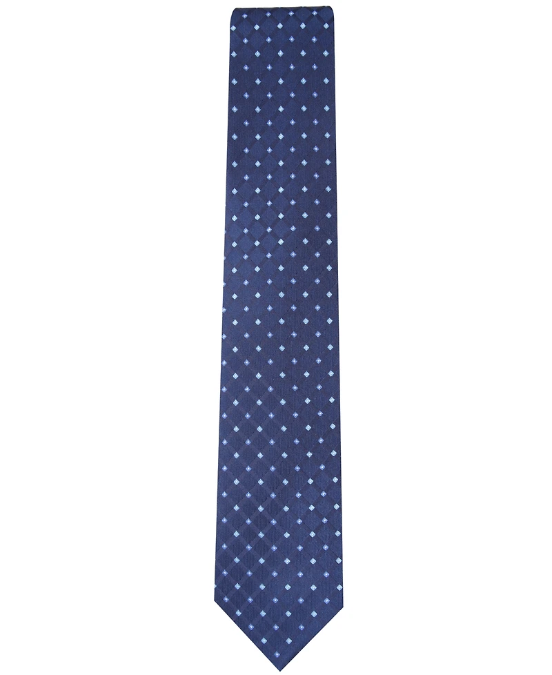 Club Room Men's Linked Neat Tie, Created for Macy's
