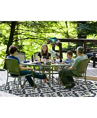 Kas Harbor Mosaic 2' x 3' Indoor/Outdoor Area Rug