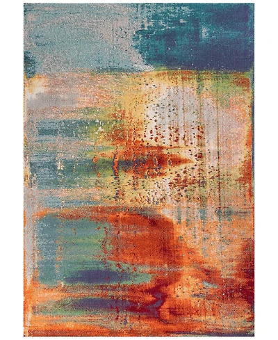 Kas Illusions Luminous 6204 Multi 5'3" x 7'7" Area Rug