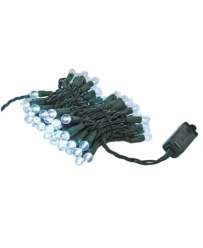 Lumabase 70 Cool White Plastic Globes Electric String Lights