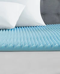Madison Park 1.5" Gel-Infused Memory Foam Mattress Topper, King