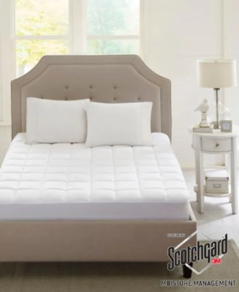 Madison Park Highline Quilted Microfiber Deep Pocket Mattress Pad