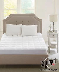Madison Park Highline Quilted Microfiber Deep Pocket Mattress Pad