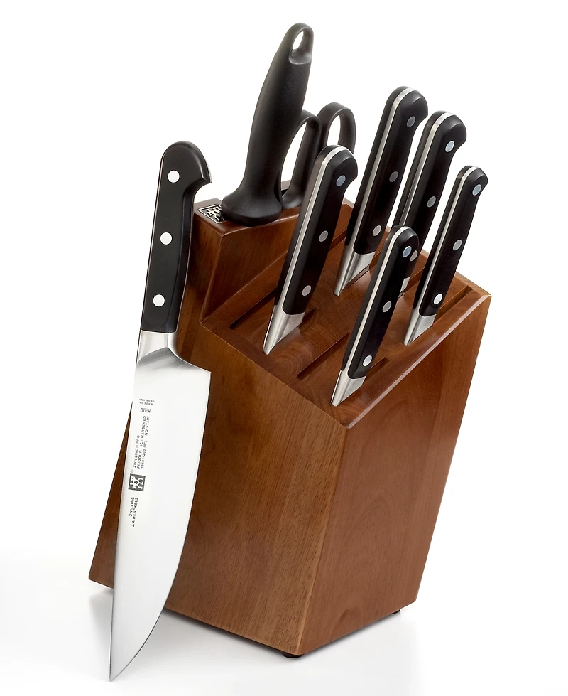 Zwilling Pro 9pc Knife Block Set