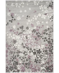 Safavieh Adirondack Light Gray and Purple 5'1" x 7'6" Area Rug