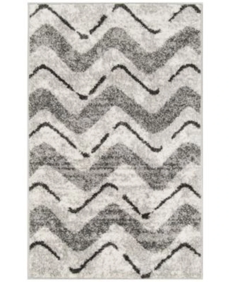 Safavieh Adirondack 121 Silver Charcoal Area Rug Collection