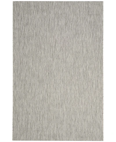 Safavieh Courtyard CY8520 Gray 5'3" x 7'7" Sisal Weave Outdoor Area Rug