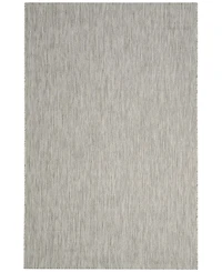 Safavieh Courtyard CY8520 Gray 5'3" x 7'7" Sisal Weave Outdoor Area Rug