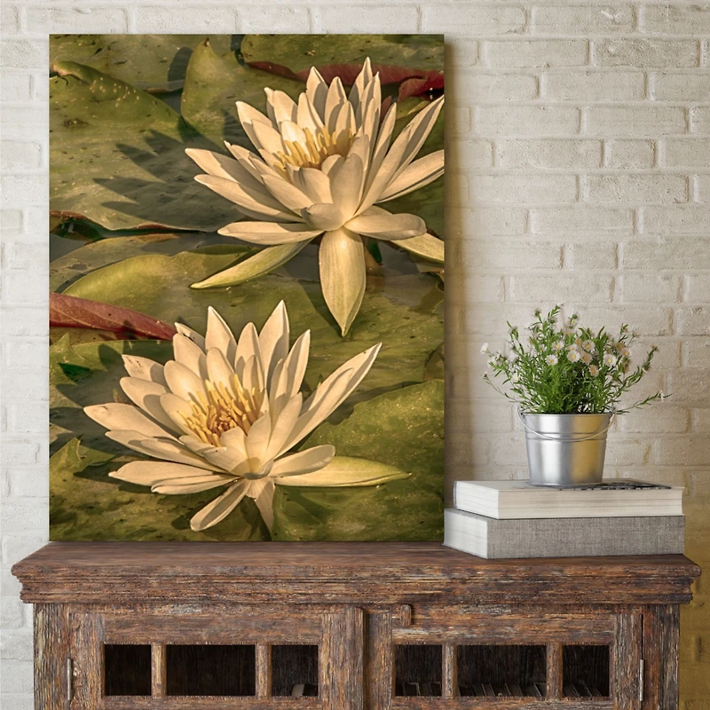 Courtside Market Lotus Dream Gallery-Wrapped Canvas Wall Art - 16" x 20"