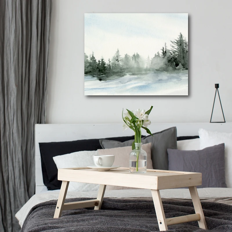 Courtside Market Winter Pines Gallery-Wrapped Canvas Wall Art - 16" x 20"