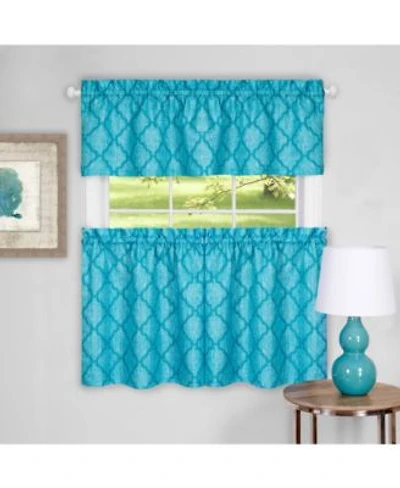 Achim Colby Window Curtain Tier Valance Sets