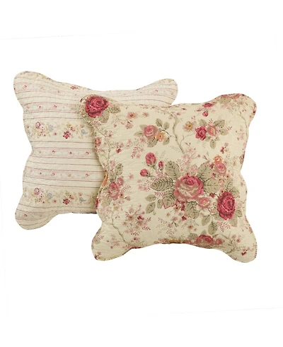 Greenland Home Fashions Antique 2-Pc. Decorative Pillows, 18" x 18"
