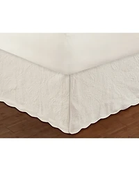 Greenland Home Fashions Paisley Quilted 18" Drop Bedskirt