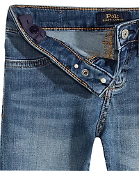 Polo Ralph Lauren Toddler and Little Girls Aubrie Denim Leggings