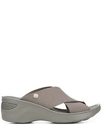 LifeStride Women's Desire Washable Slide Wedge Sandals