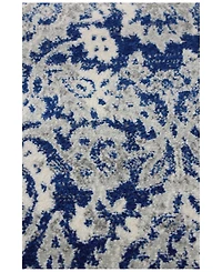 Closeout! Bashian Medley 5440A Dark Blue 5' x 7'6" Area Rug