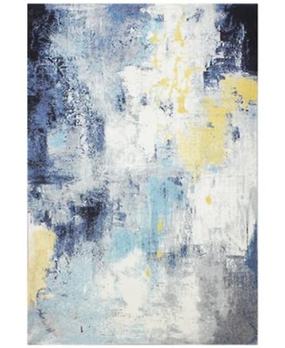 Bashian Medley 5570a Ivory Blue Area Rug