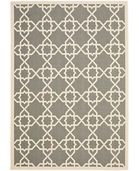 Safavieh Courtyard CY6032 Gray and Beige 8' x 11' Outdoor Area Rug