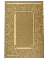 Safavieh Courtyard CY2965 Brown and Natural 8' x 11' Outdoor Area Rug