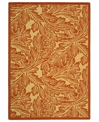 Safavieh Courtyard CY2996 Natural and Terra 5'3" x 7'7" Outdoor Area Rug