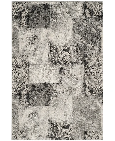 Safavieh Retro RET2137 Cream and Gray 8' x 10' Area Rug