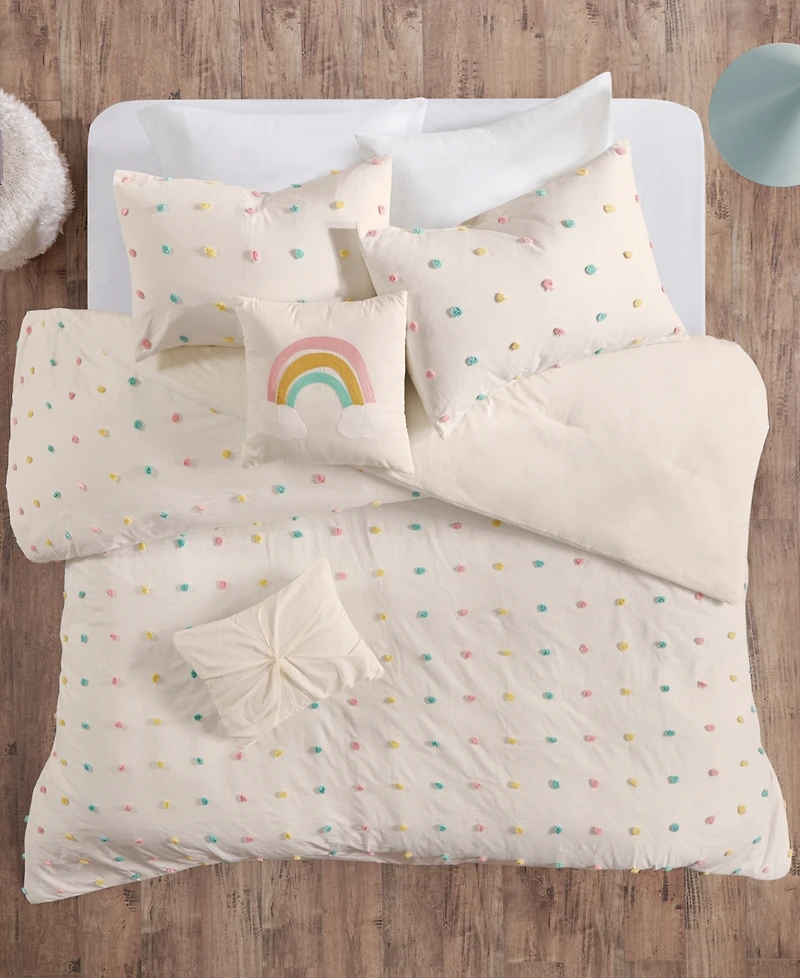 Intelligent Design Callie Pom 5-Pc. Comforter Set, Full/Queen