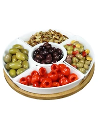 Elama Signature Large 6-Piece Lazy Susan