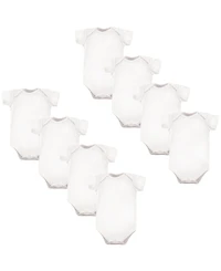 Luvable Friends Baby Boys Unisex 8Pk Bodysuits