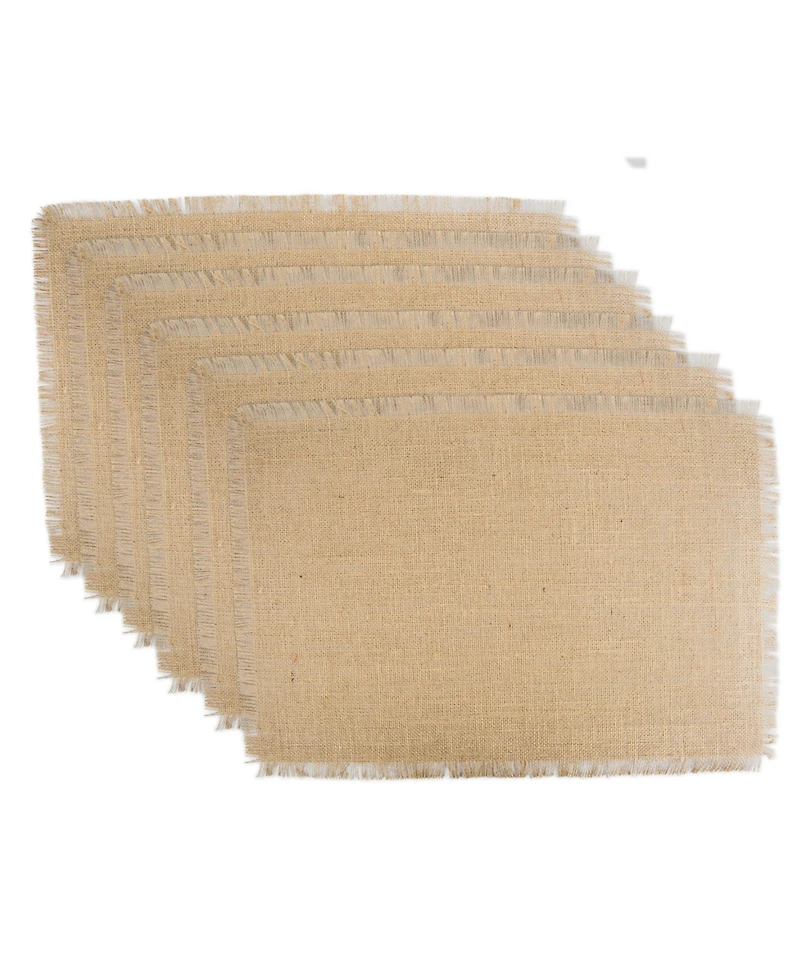 Design Imports Jute Placemat, Set of 6