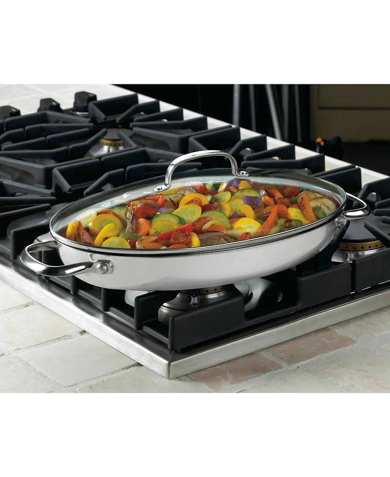 Cuisinart 13.5" Stainless Steel Oval Buffet Server